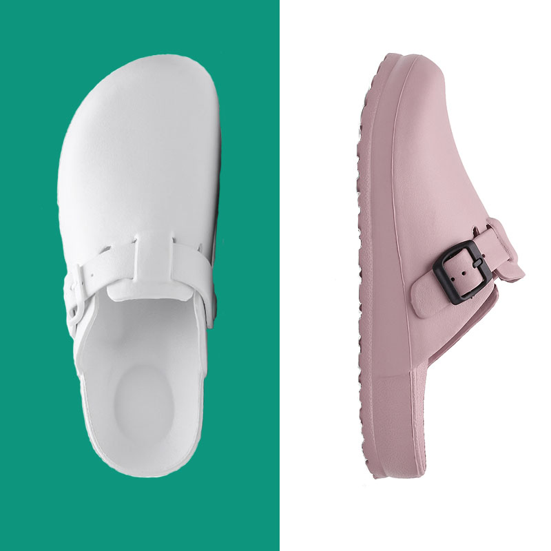 quần áo bảo hộ kỹ thuật Dép trong phòng mổ nữ giẫm phải phân cảm giác chống trượt Bao Đầu dày đáy bác sĩ trực y tá nhân viên y tế phòng thí nghiệm tận tâm giày y khoa ao phan quang bao ho lao dong