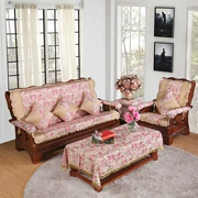 Mùa đông gỗ sofa đệm với lưng xốp lõi gỗ nội thất gỗ gụ ghế đệm mật độ cao dày đệm
