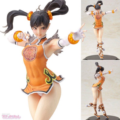 taobao agent Emperor cosplay wigs of COS Ling Xiaoyu Tekken Black Double Brainwood Micro Roll Custom Fake Mao