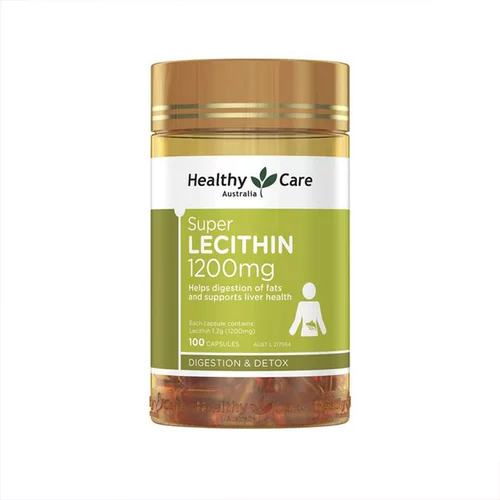 Новая упаковка Австралийская оригинальная здоровый уход соевый лецитин лецитин 1200 мг 100 капсул