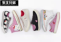 Converse x Hello Kitty Converse 1970s giày vải màu đen và trắng cổ điển mua giày thể thao