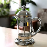 Стеклянный заварочный чайник из нержавеющей стали, кофейник, фильтр