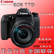 Canon EOS 77D 750D 18-200 bộ dụng cụ chụp ảnh du lịch HD của máy ảnh Ngân hàng Quốc gia - SLR kỹ thuật số chuyên nghiệp