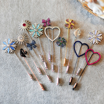 【迷图】秋冬配饰可爱胸针毛衣小别针 日韩 锆石微镶百搭女款胸花胸针