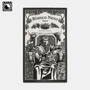Phát hiện ban đầu nhập khẩu chính hãng Hoa Kỳ trò chơi hội đồng quản trị Bianco Nero Tarot thẻ tarot đen và trắng - Trò chơi trên bàn