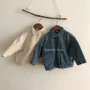 Mua quần áo trẻ em Hàn Quốc Zoebaby Thoải mái cho trẻ em nam và nữ jacket Áo khoác denim trắng 18 xuân MỚI - Áo khoác áo choàng chống nắng cho bé