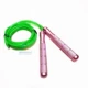 6.0 Пластиковая зеленая проволочная веревка с розовой алюминиевой ручкой