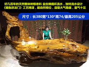 Cửa hàng đầu tư ~ Jinsi Nangen chạm khắc bàn trà tự nhiên toàn bộ rễ cây bàn trà nước bể cá bàn trà bàn trà - Các món ăn khao khát gốc