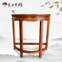 Mới Hedgekey phong cách Trung Hoa gỗ hồng mộc Đài Loan đồ nội thất bằng gỗ gụ tất cả các trường hợp gỗ rắn một số hành lang lối vào bán tròn nhỏ lối vào bàn - Bàn / Bàn bàn gỗ mini