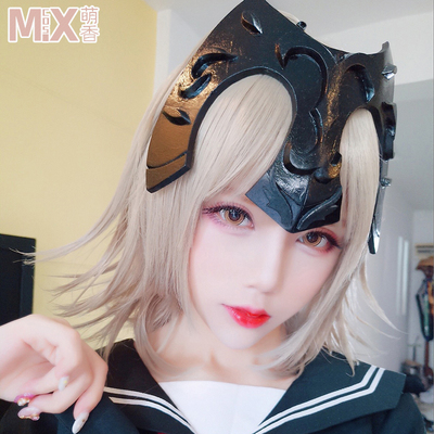 taobao agent Mengxiang's fate/zero fake Mao Jeanne wig black Jeanne short hair add taro COSPLAY wig