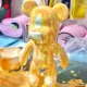 Насильственный медведь белый эмбрион+платина+материальный пакет