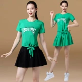 Летний хлопковый комплект, юбка, спортивный костюм