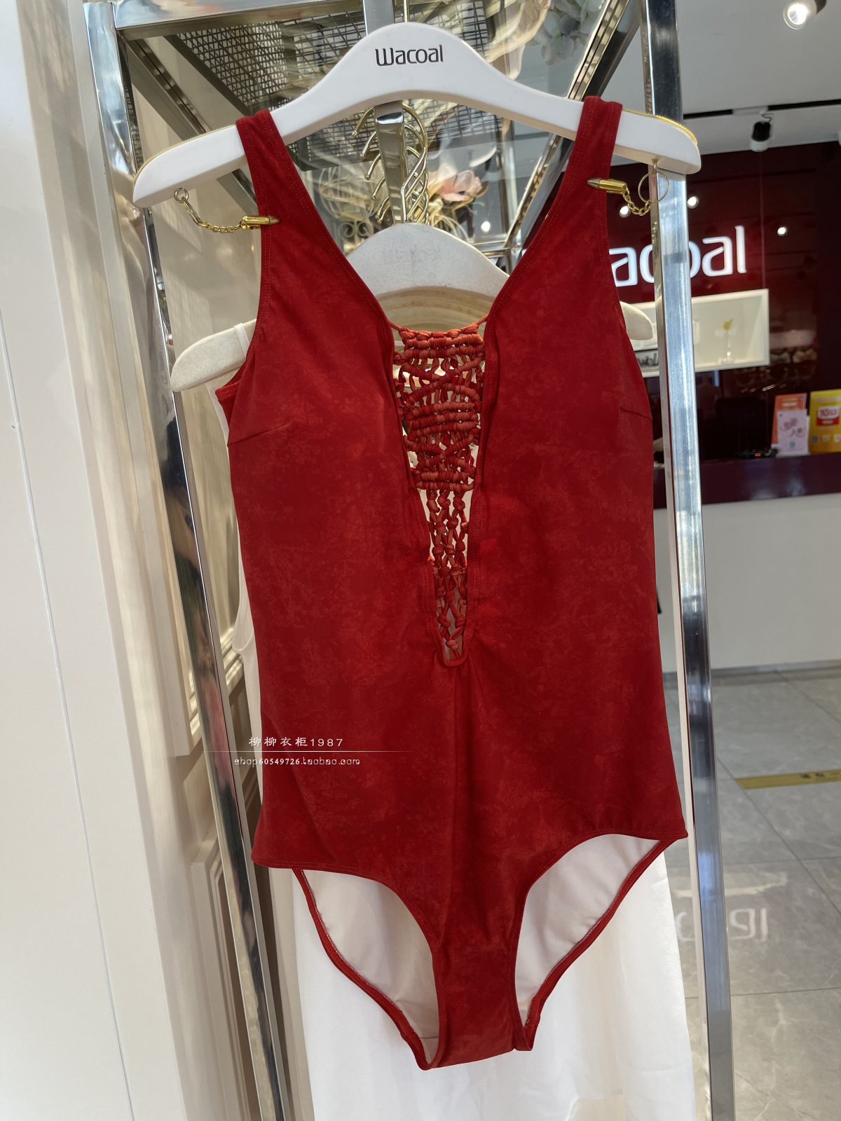 亚马逊泳衣女2021新款比基尼短袖编绳印花泡泡袖欧美泳衣bikini-阿里巴巴