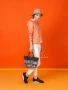 Lafuma Le Feiye Hàn Quốc mua thư trực tiếp 18 túi đeo vai nữ hoa mùa hè LEBA8G812 túi chanel