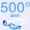 Không lợi nhuận Tóc Anh chính hãng Kính bơi cận thị OK3800AF Thoải mái kính râm chống sương mù lớn nam và nữ