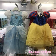 Thượng Hải Disney mua sắm trong nước Cinderella Snow White Luxury Váy Váy Công chúa Váy - Váy trẻ em