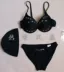 Giải phóng mặt bằng thương hiệu chính hãng Hua Weisi 2012 đồ bơi nữ ngực nhỏ tập hợp thép tấm bikini 92505 váy đen - Bikinis đồ bơi cho người béo bụng Bikinis