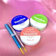 Anh Vaseline Vaseline Lip Balm Lip Mask 20g Dưỡng ẩm lột Môi Môi Gửi Lip Brush - Son môi