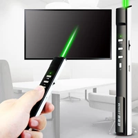 惠斯特 Страницы G7 PPT Зарядка лазерная проекция ручка зеленый свет Электронный кнут ЖК -экран/светодиодный экран