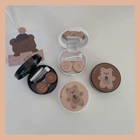 Портативные невидимые милые очки, двойная коробка для хранения