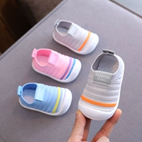 Детская дышащая обувь для мальчиков для раннего возраста, мягкая подошва