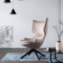 Thiết kế nội thất Bắc Âu thời trang sáng tạo duy nhất hiện đại tối giản phòng khách cao trở lại văn phòng ghế phòng chờ ghế hổ - Đồ nội thất thiết kế ghế xoay văn phòng