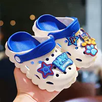 Детские летние тапочки для мальчиков для девочек, детская нескользящая пляжная обувь
