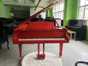 Đàn piano ba chân lớn cũ Yamaha Yamaha đỏ 186 nhà giảng dạy chuyên nghiệp giải phóng mặt bằng chi phí thấp - dương cầm