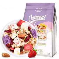 Озак йогуртовый фруктовый зерно фруктовые орехи Овсянка 100G 即 食 欧 Питательная овсяная камера для завтрака с молоком