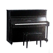 Đàn piano cũ nguyên bản Nhật Bản Yamaha YAMAHA YU1 hiệu suất cao màu đen dọc nhà - dương cầm