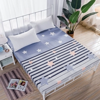 Được trang bị với 100% cotton một mảnh bộ khăn trải giường cotton bụi phim hoạt hình bìa nệm bìa bedspread Simmons bảo vệ tay - Trang bị Covers Mua ga phủ giường