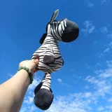 Милая кукла, зебра, плюшевая игрушка, слон, лев, подарок на день рождения