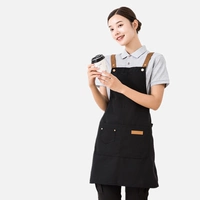 Черные водонепроницаемые подтяжки, поликоттон