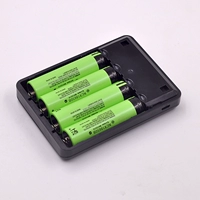 Litong New 4 Раздел 18650 Mobile Power 5V 2.4A Двойной USB -порт вывод 1,5 Вт Строительный фонарик света