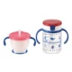 Set Cup -blue Red Dot