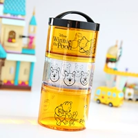 Spot Japan Buke Back Pooh Bear Bear Vinnie Baby Children's Beinon Small Smart Fruit Portable Lunch Box