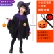 Halloween trẻ em trình diễn trang phục phù thủy áo choàng vai bé gái chơi dễ thương ma cà rồng hóa trang áo choàng