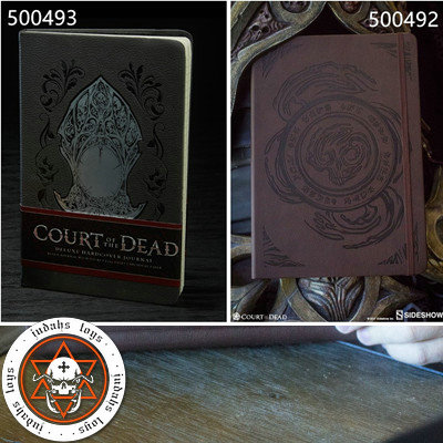 SIDESHOW Court of Death ハードカバー スケッチブック 500492 とノート 500493 が入荷しました