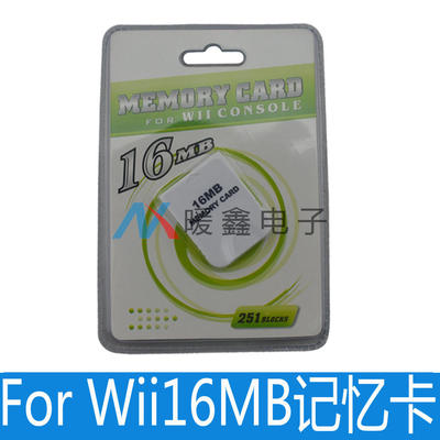 Для карты памяти Wii16MB Wii карта памяти совместимо с картой памяти NGC Wii карта памяти 16 МБ