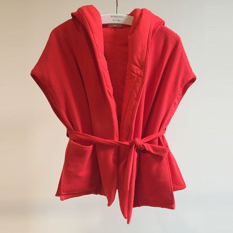 Bộ đồ ngủ coco nở mùa thu và mùa đông mới siêu mềm nhung dày ấm đỏ mặc vest hoang dã phục vụ nhà phụ nữ - Pyjama