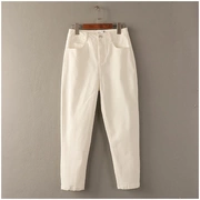 Taotao quần áo mùa hè mỏng manh quần phần mỏng màu sắc nghệ thuật điểm hoang dã jeans nữ 54600