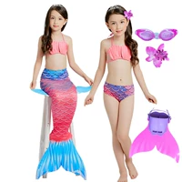 Крылатый красный (топ + трусы + хвост + ласты)