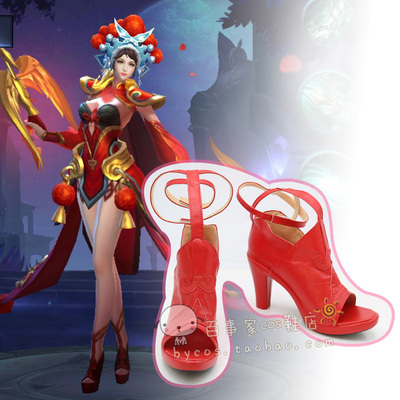 taobao agent King Glory Bawang Farewell My Concubine Yu Ji COSPLAY Shoes COS Shoes Custom