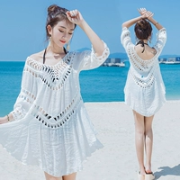 Одежда для защиты от солнца, купальник, куртка, пляжное платье, 2018, в корейском стиле
