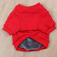 Красный, флисовый