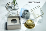 Freezelove Выделенная контейнер музыкальная коробка акриловая квадратная коробка квадратная цветочная коробка кольца цветочного дома