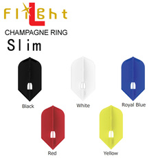 Оперение для дротиков 日本原装l-style l6c slim窄形快速飞镖叶香槟帽定型飞镖翼