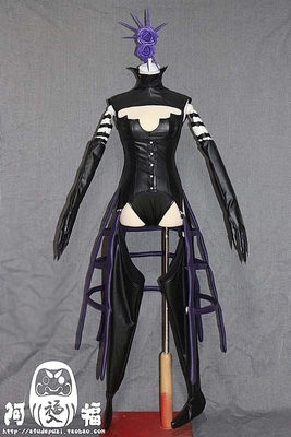 taobao agent [Afu] Black deacon Hannah Demon Cos clothing/cosplay