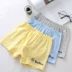 Áo sơ mi nữ thanh niên ba mảnh cotton trung cấp tóm tắt học sinh trung học cơ sở bốn quần short nam góc lớn quần sịp nam tam giác Nam giới