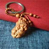 Деревянный брелок, ручка, украшение в руку, защитный амулет, подвеска, подарок на день рождения